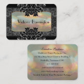 Carte De Visite Bord rond de Vinya Goth (Devant / Derrière)