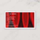 Carte De Visite Bordé - Hall of Flame (Dos)