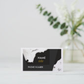 Carte De Visite Bords Carte-Déchirés par affaires (Debout devant)