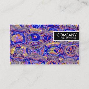 Carte De Visite Bordure - Abstrait fractal 061012a
