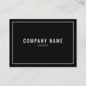 Carte De Visite Bordure blanche mince (Devant)