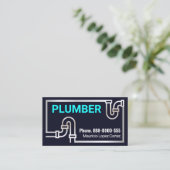 Carte De Visite Bordure de tuyau en argent rétro-frappant (Debout devant)