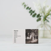 Carte De Visite Bordure des Bois - Customisé (Debout devant)