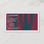 Carte De Visite Bordure - Draperie 02 (Dos)