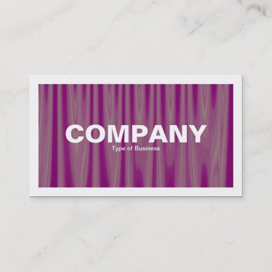 Carte De Visite Bordure - Draperie 06 (Devant)
