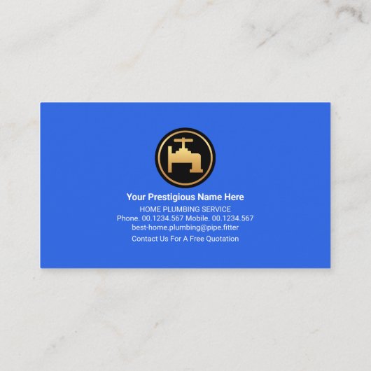 Carte De Visite Bordure du pipeline creatif à vis (Dos)