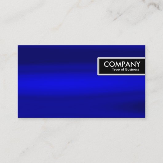 Carte De Visite Bordure - Galaxie Bleue (Devant)