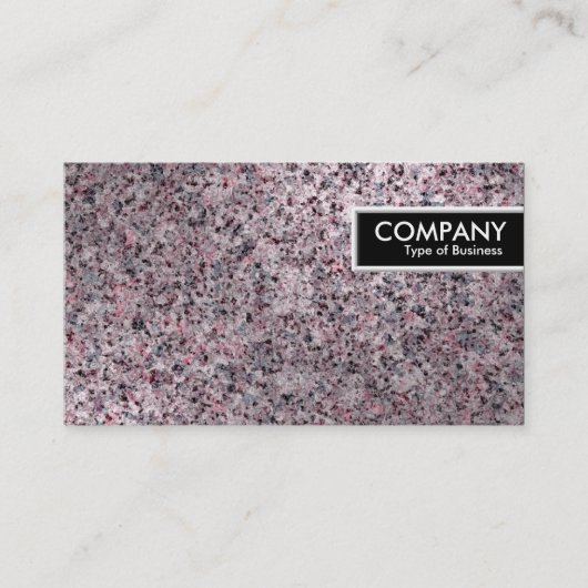 Carte De Visite Bordure - Granite Chaud (Devant)