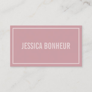 Carte De Visite Bordure moderne Votre nom ou nom de l'entreprise