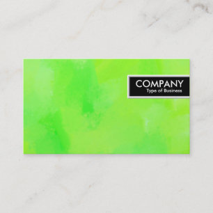 Carte De Visite Bordure - Peint en vert II