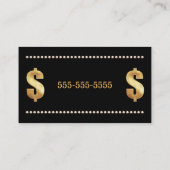 Carte De Visite Boss Bling VIP (Dos)