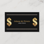 Carte De Visite Boss Bling VIP (Devant)