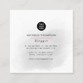 Carte de visite Boss Lady Blogger (Dos)