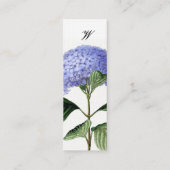 Carte de visite botanique d'hortensia (Dos)