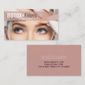 Carte De Visite Botox Fillers Plastic Surgery  (Devant / Derrière)