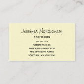 Carte De Visite Bottes rustiques Cowboy avec tournesol (Dos)