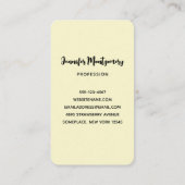 Carte De Visite Bottes rustiques Cowboy avec tournesol (Dos)