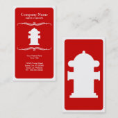 Carte De Visite bouche d'incendie de mod (Devant / Derrière)