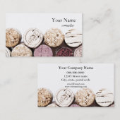 Carte De Visite Bouche le sommelier de vinification (Devant / Derrière)