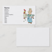 Carte De Visite Boucher (Devant / Derrière)