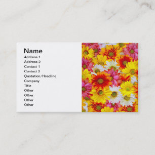 Carte De Visite Bouches colorées