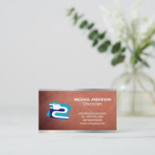 Carte De Visite Bouchon d'électricité | Électricien (Debout devant)