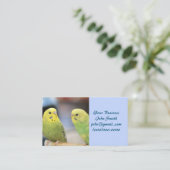 Carte De Visite Bouchons sérieux (Debout devant)