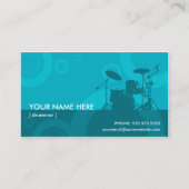 Carte De Visite boucles de tambour (Devant)