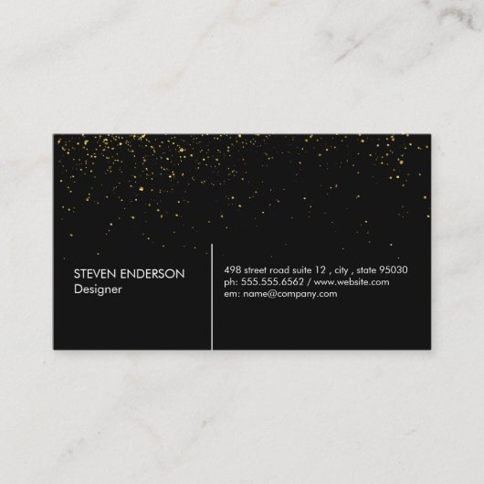 Carte De Visite Boucles d'or (Devant)