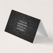 Carte De Visite Bouclier Lion (Dos)