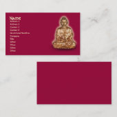 Carte De Visite Bouddha (Devant / Derrière)