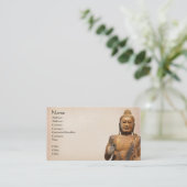 Carte De Visite Bouddha (Debout devant)