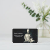 Carte de visite Bouddha Acupuncturiste (Debout devant)