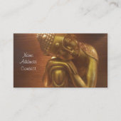 Carte De Visite Bouddha couché (Devant)