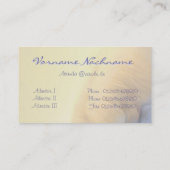 Carte De Visite Bouddha de sommeil II (Dos)