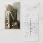 Carte De Visite Bouddha dormant (Devant / Derrière)