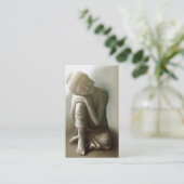 Carte De Visite Bouddha dormant (Debout devant)