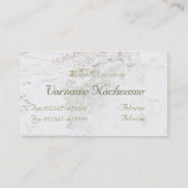 Carte De Visite Bouddha dormant (Dos)