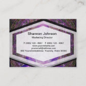 Carte De Visite Bouddha méditant heureux (Dos)