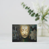 Carte De Visite Bouddha, Méditation Spirituelle (Debout devant)