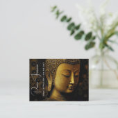Carte De Visite Bouddha, Méditation Spirituelle (Debout devant)