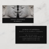 Carte De Visite Bouddha Statues, Bouddhisme, Bouddhisme (Devant / Derrière)