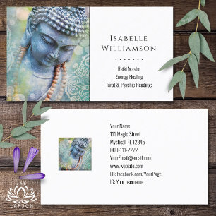 Carte De Visite Bouddha Zen Reiki Méditation Yoga Sacré Spirituel