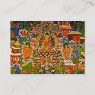 Carte De Visite Bouddhisme bouddhiste de Bouddha bénissant le