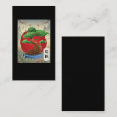 Carte De Visite Bouddhisme de bonsaï arbre Papillon naturel japona (Devant / Derrière)