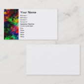 Carte De Visite Boue d'arc-en-ciel (Devant / Derrière)