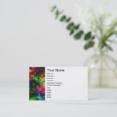 Carte De Visite Boue d'arc-en-ciel (Debout devant)