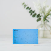 Carte De Visite Boues d'eau (Debout devant)