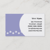 Carte De Visite Bouffe de bouffe de bande dessinée (Dos)