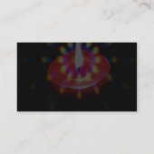 Carte De Visite Bougie Avec Lumières Spéciales (Dos)